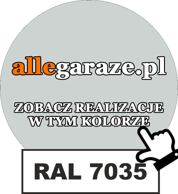 RAL7035 - szary, jasny popiel